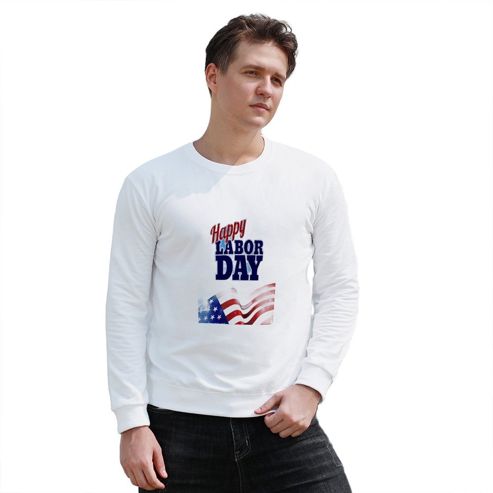 DTG 260gsm Men's Designer Sweatshirt (Front Printing)