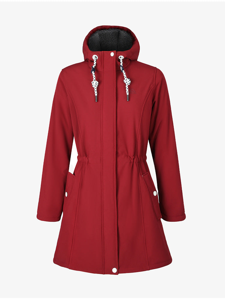 ActivePath Women's Long Insulated Jacket Atlaslava