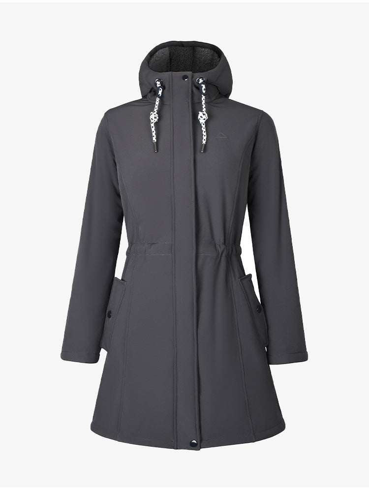 ActivePath Women's Long Insulated Jacket Atlaslava