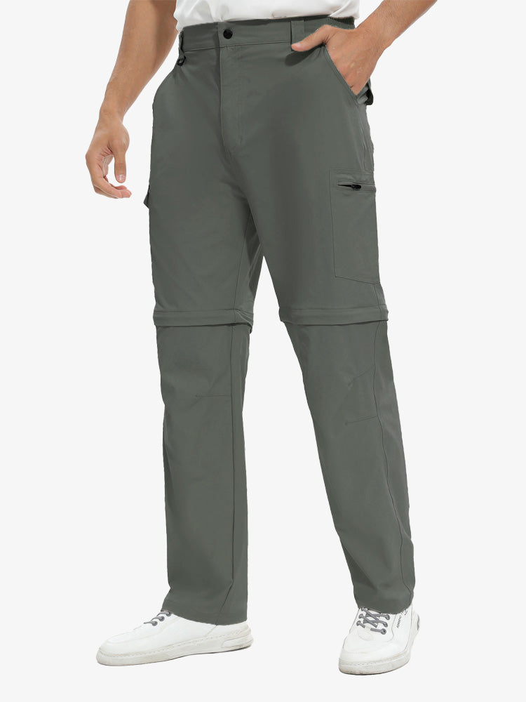 ATLASLAVA Mens Convertible Quick Dry Hiking Pants