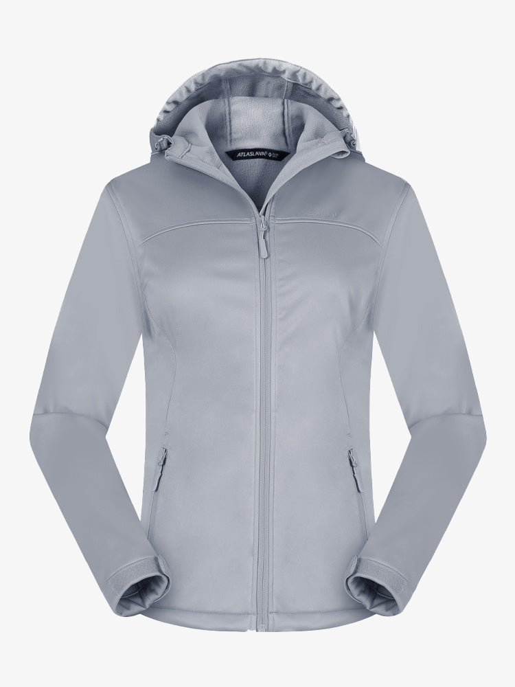 Alocasia Women's  Fluorencent Trim Softshell Jacket Atlaslava