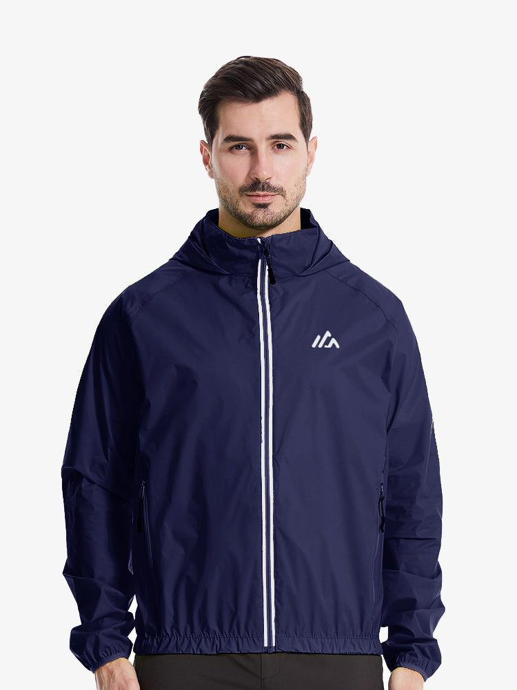 Venus Men's Lightweight Jacket With Reflective Trim Atlaslava