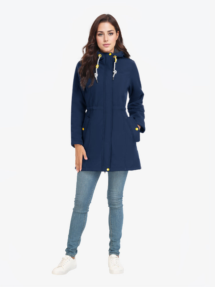 ActivePath Women's Long Insulated Jacket Atlaslava