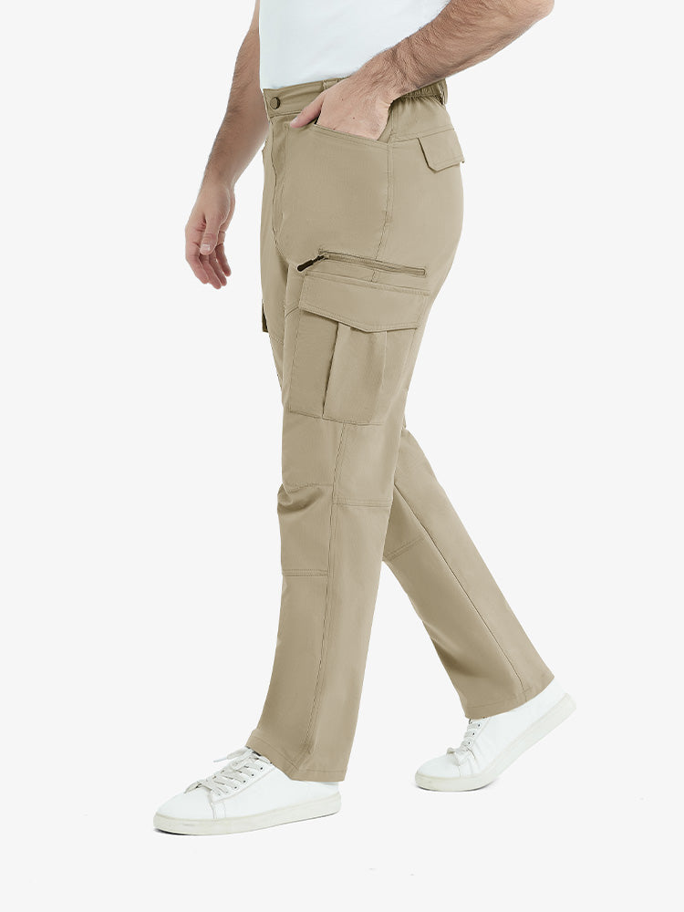 Alpine Men's 8-Pocket Outdoor Overalls Atlaslava