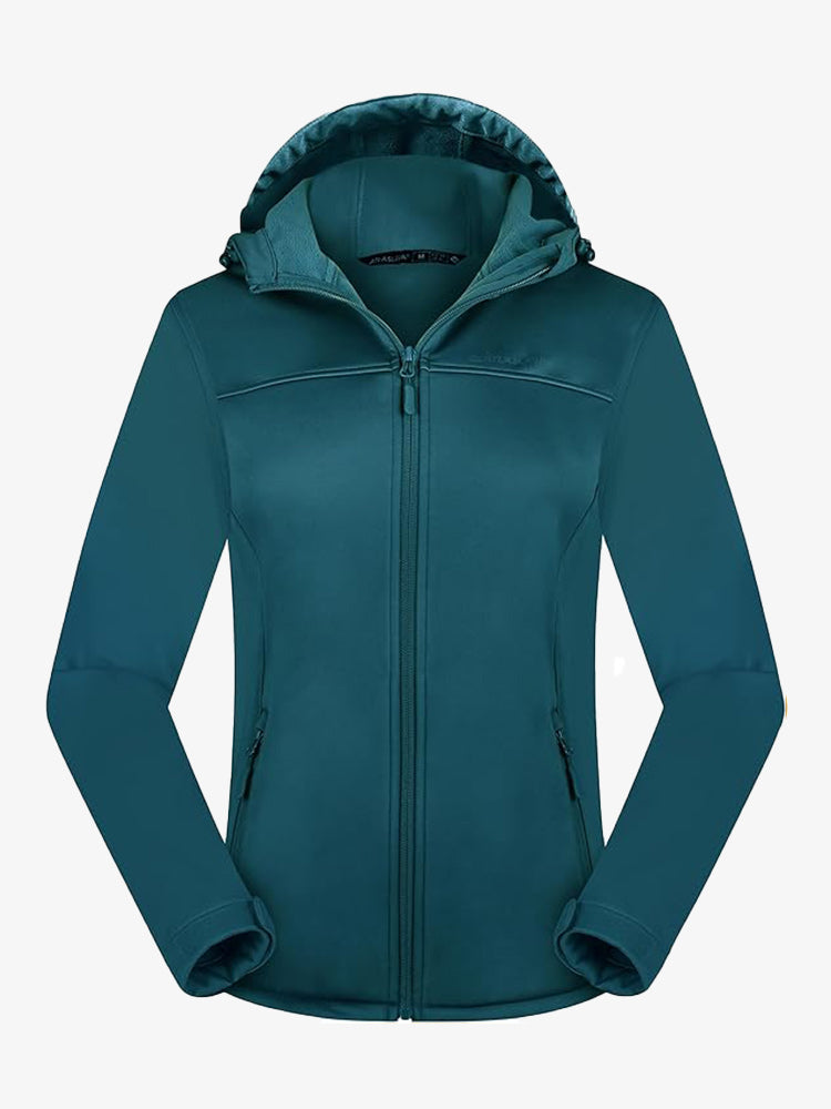 Alocasia Women's  Fluorencent Trim Softshell Jacket Atlaslava