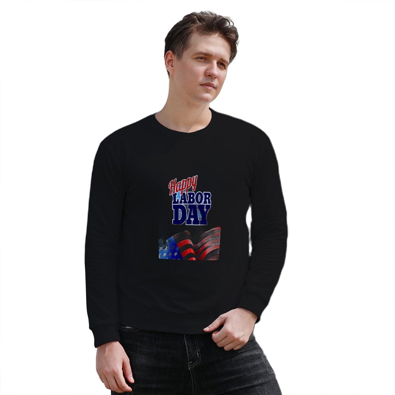 DTG 260gsm Men's Designer Sweatshirt (Front Printing)